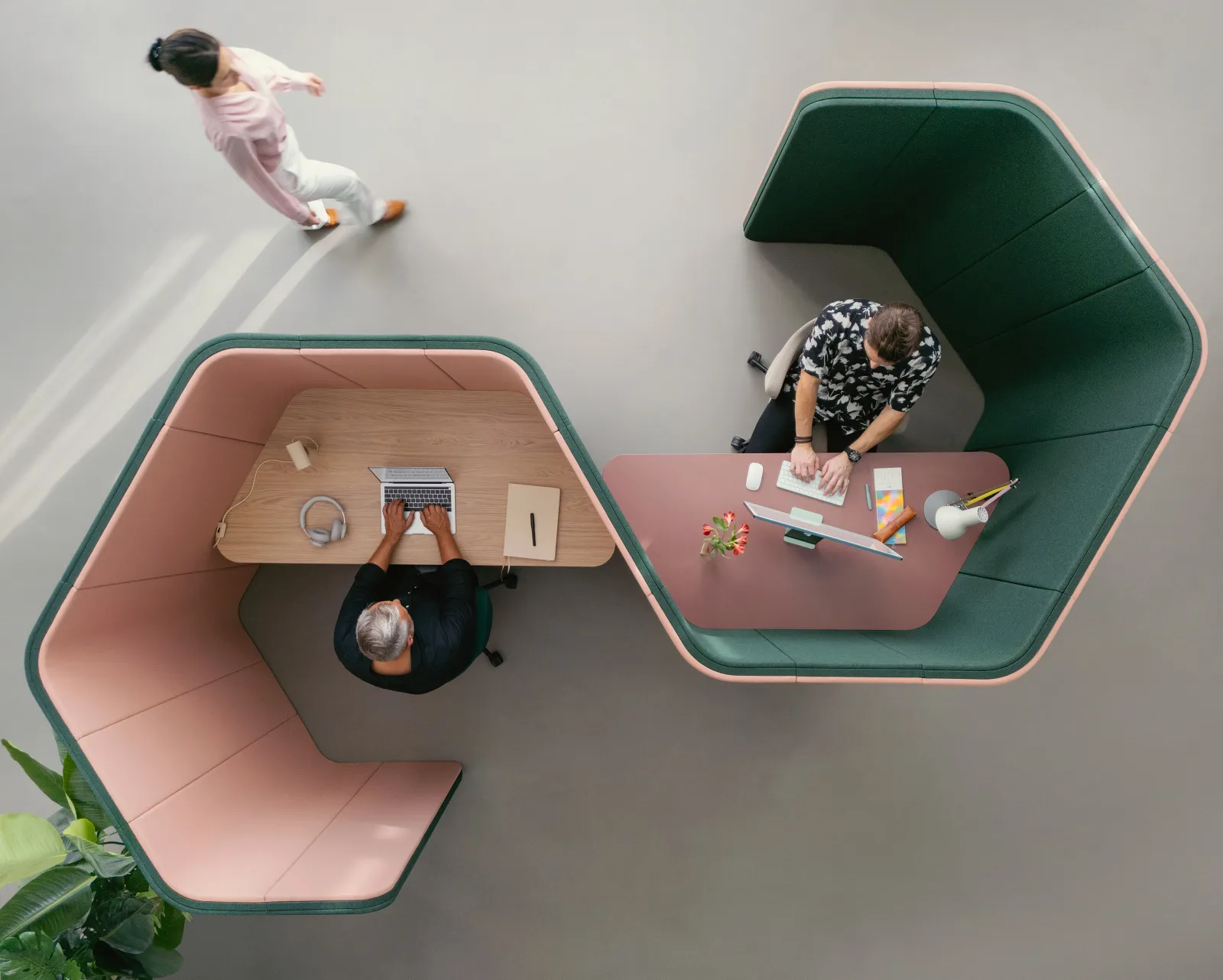 Espace de travail moderne aménagé CosyUp