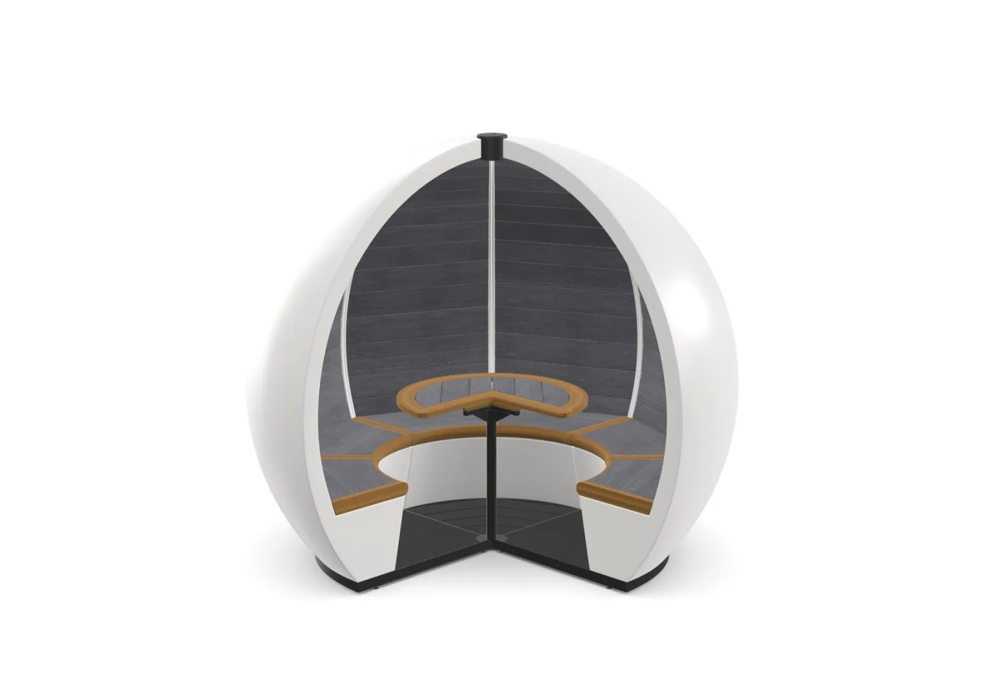 Outdoor Orb 6 personnes de The Meeting Pod Co.